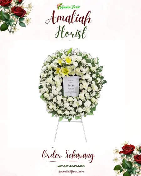 Krans Bunga Duka Indralaya Utara